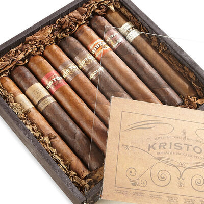 Kristoff 8-Cigar Robusto Sampler Box