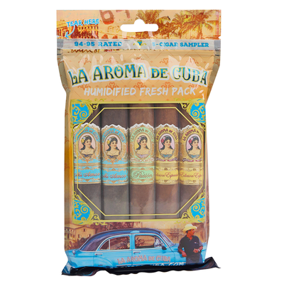 La Aroma de Cuba 94-95 Rated Fresh Pack Sampler