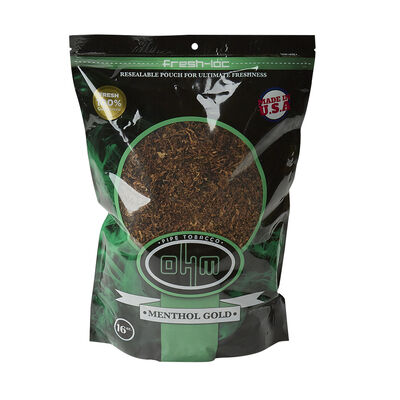OHM Menthol Gold Pipe Tobacco