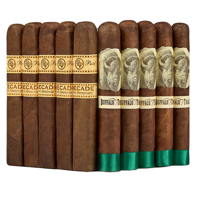 #44 Rocky Patel Decade and Buffalo Trace