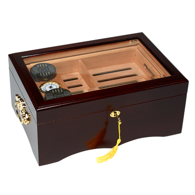 El Rey Glass Top Humidor