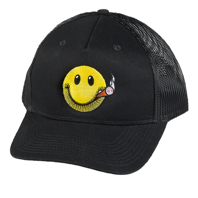 Cigars International Smiley Trucker Hat