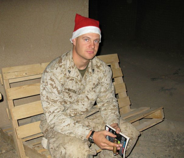 Christmas morning in Iraq with 2nd Battalion and my 5 Vegas Gold