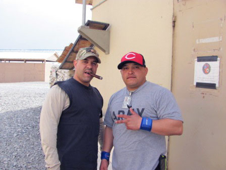 Troops in Afghanistan, August 2012 - February 2013. "The gentlemen in these photos have made purchase orders through Cigar International and we have been extremely satisfied with the quality of the cigars and the fast shipping. Thank you all for what you do." - SFC Eric Padron
