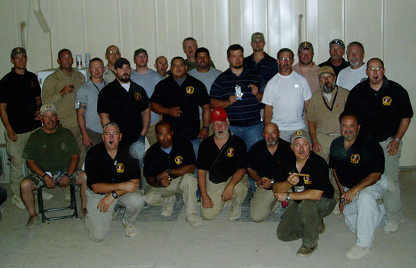 This is the Tali-banned Cigar Aficionado Club, Camp Leatherneck, Afghanistan Chapter. "We are big fans of Cigar International plus there are alot of chapters through out the country."