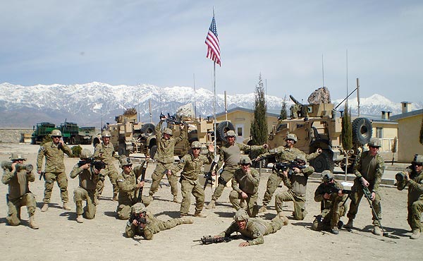"We are heading home from Afghanistan and will be back in Iowa by mid July. I just found out about this program and my boys love cigars! We are having a couple get together BBQs upon our arrival home to celebrate a successful tour of killing Taliban and making the world safer."