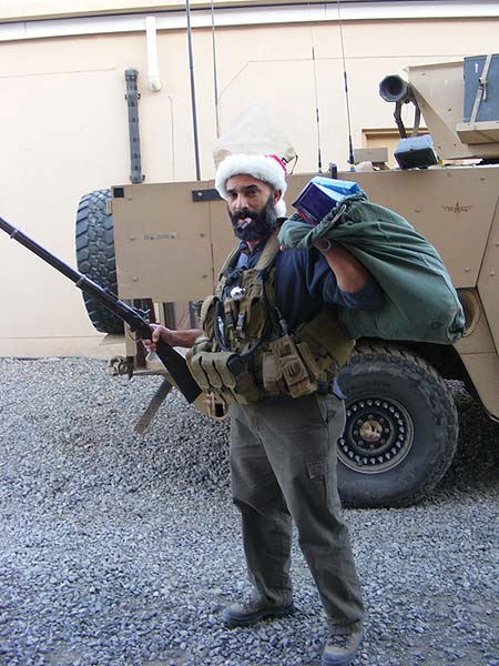 Brothers-in-Cigars, "Just put down another order (I think I sign over most of my paycheck to you guys on a regular basis) and I decided to send in a few pics of me and my lads here in Afghanistan. We are in the 7th Special Forces Group (Airborne) and are stationed in several places around the country. My pics were taken at locations around Afghanistan. I&rsquo;ll send you a few more of the Christmas tree." V/R, SFC Doug McNeil