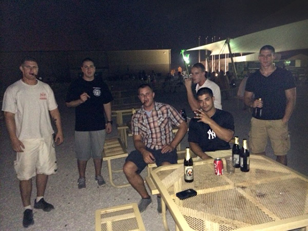 "Hello! I wanted to reach out and say thank you for the shipment of cigars. We received them and the guys love them. You guys sent us a great selection. So good the guys want to just burn through them -- we're almost out! Thank you for your support, it means a lot to have folks watching out for us from back home." - SSgt Perry, AUAB Fire Department