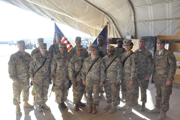 "We are the HHE HELLDIVERS of Task Force KNIGHTHAWK, 3rd Combat Aviation Brigade of 3rd Infantry Division. Currently serving in Afghanistan. Again, your Company ROCKS....... "