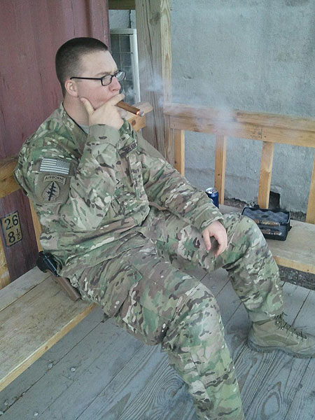 PFC Burns, Afghanistan 2013