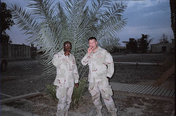 1LT Brian M. Gliba, 228th Combat Support Hospital and SFC Gary Dewitt, 228th CSH.